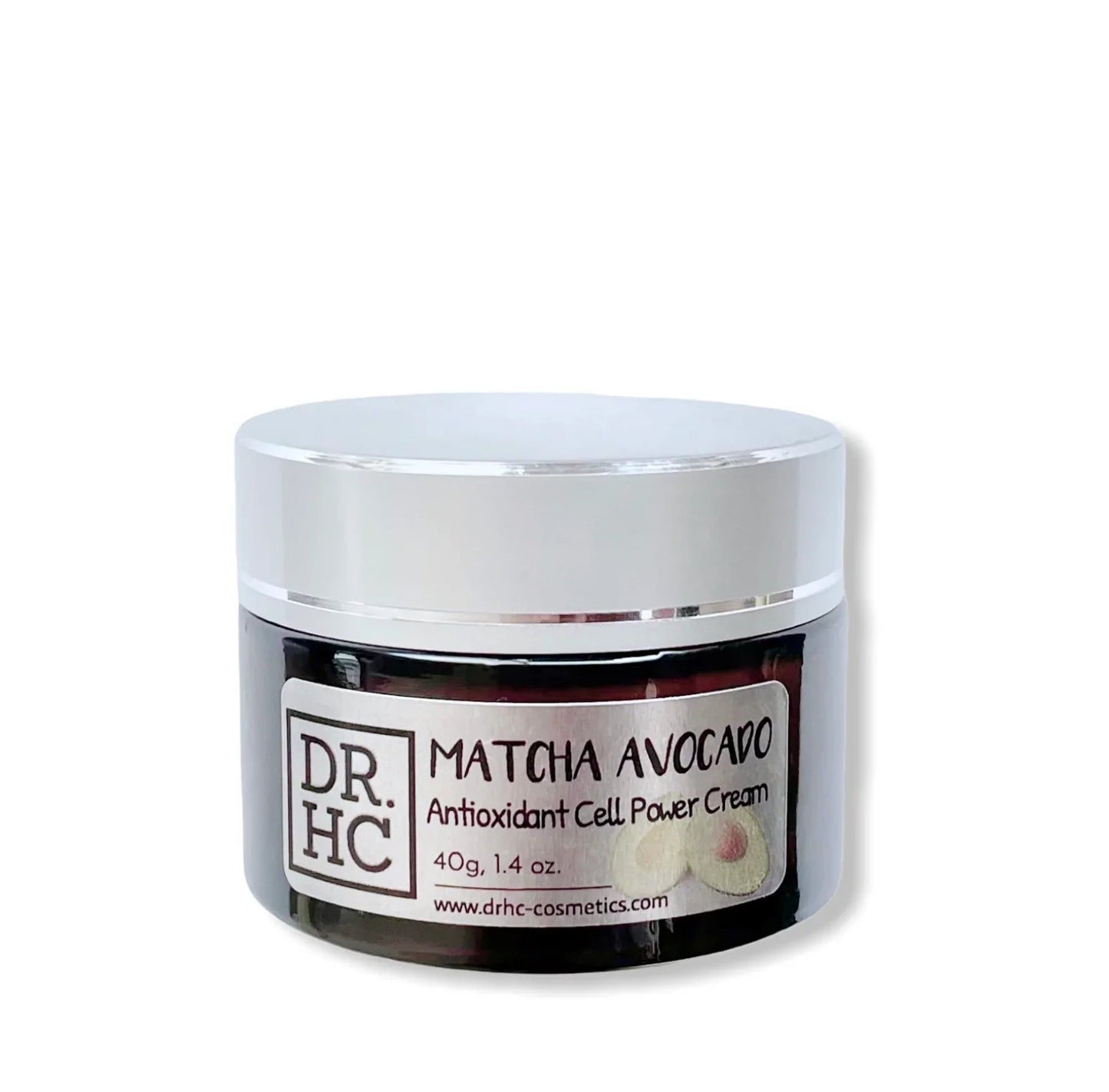 DR.HC Matcha Avocado Antioxidant Cell Power Cream (40g, 1.4oz) (Anti-aging, Skin recovery, Skin toning, Anti-pollution...)-4