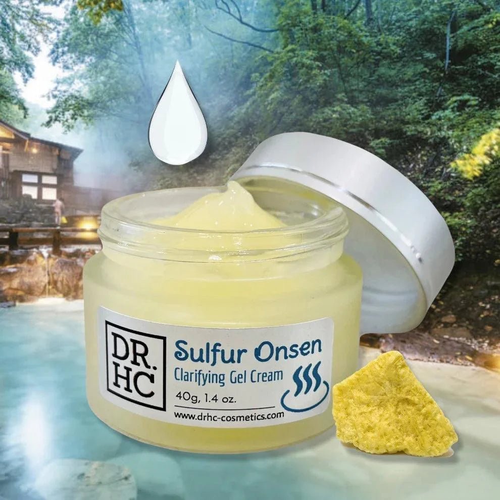 DR.HC Sulfur Onsen Clarifying Gel Cream (25~40g, 0.9~1.4oz) (Acne-acne, Anti-blemish, Oil-balancing, Gently Exfoliating...)Moisturizer