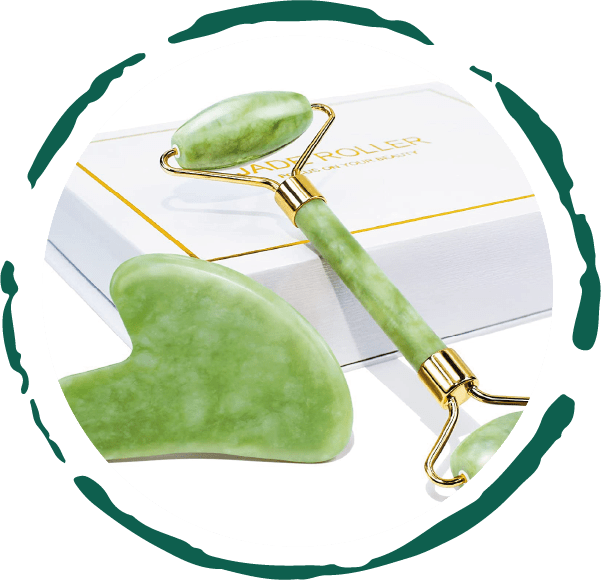Jade Roller & Gua Sha Gift Boxfacial roller