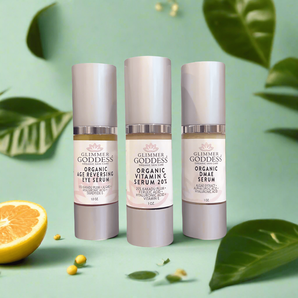Organic Anti-Aging Trio – Vitamin C & Firming Serums-4