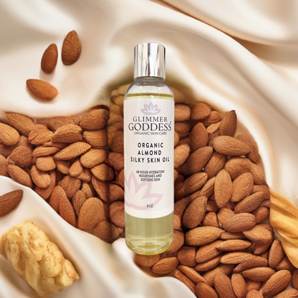 Organic Sweet Almond Silky Skin Oil – 48 Hour Hydration-4