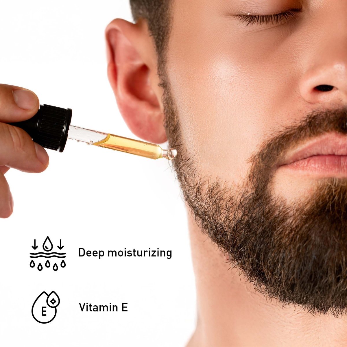 Pursonic Beard Care Grooming Kit, Micro Needle Derma Roller 0.5 mm, and Vitamin C Serum (3 fl. oz) Gift Bundleshaving