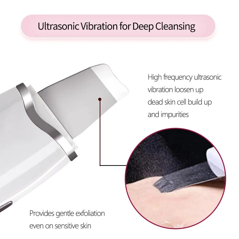 Electric Ultrasonic Skin Scrubber