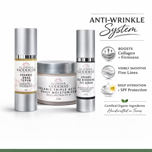 Organic Anti-Wrinkle Trio – 3-Step Collagen Boosting System-0