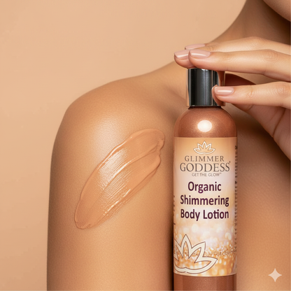 Organic Bronze Shimmer Body Lotion – Buildable Glow-4