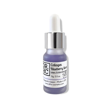DR.HC Arbutin Collagen Blueberry Serum (15g, 0.5oz.) (with 5% Alpha-Arbutin, Collagen & Blueberry) (Collagen Supply, Anti-aging, Skin brightening, Skin plumping...)-2