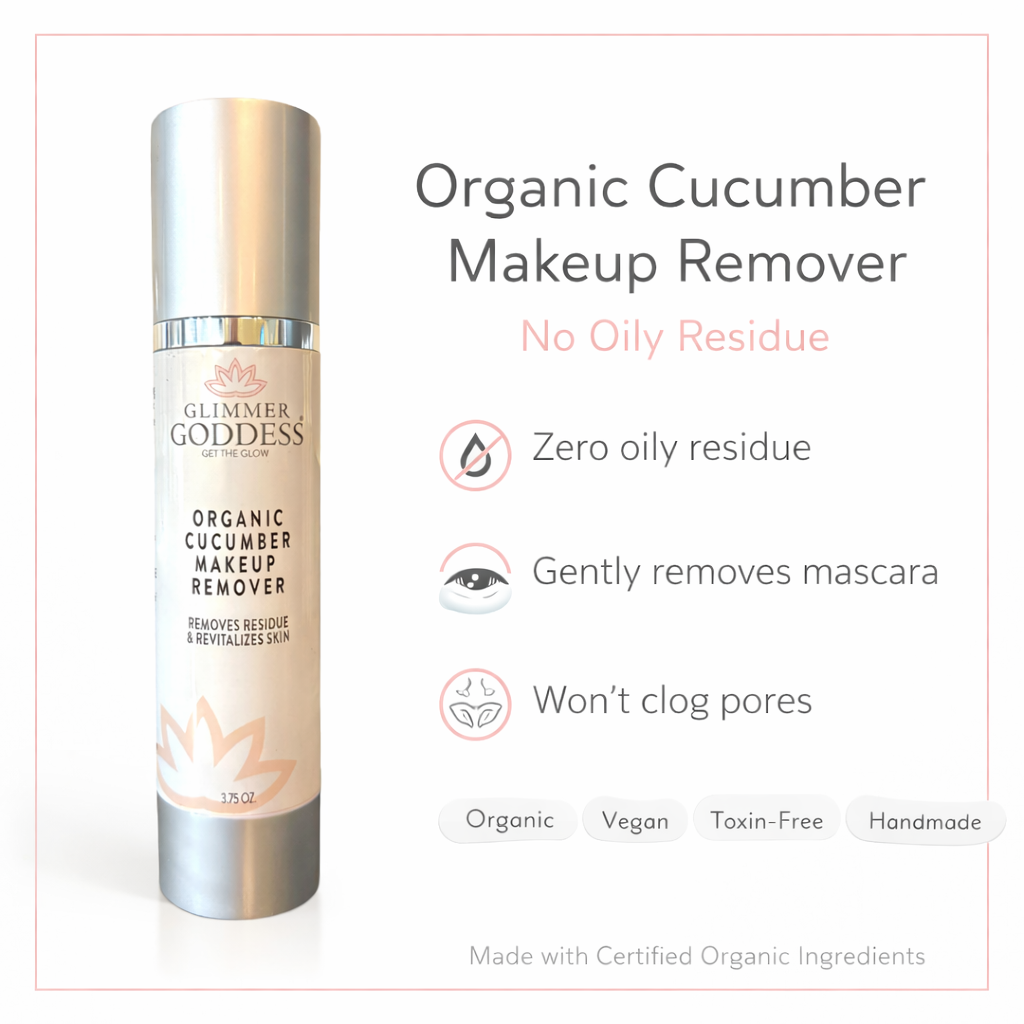 Organic Cucumber Makeup Remover – No Oily Residue-2