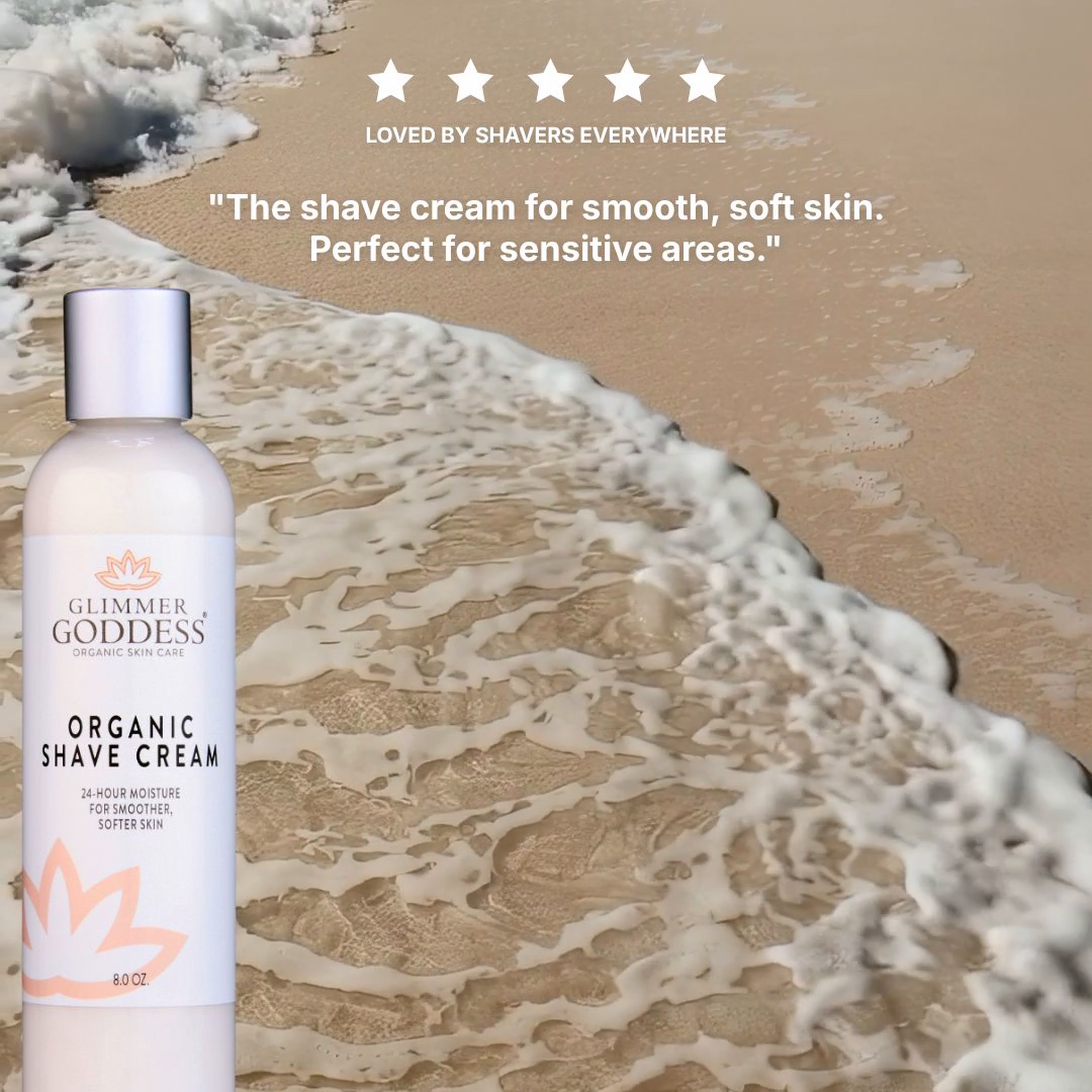 Organic Shave Cream for Sensitive Skin – Hydrating Formula-1
