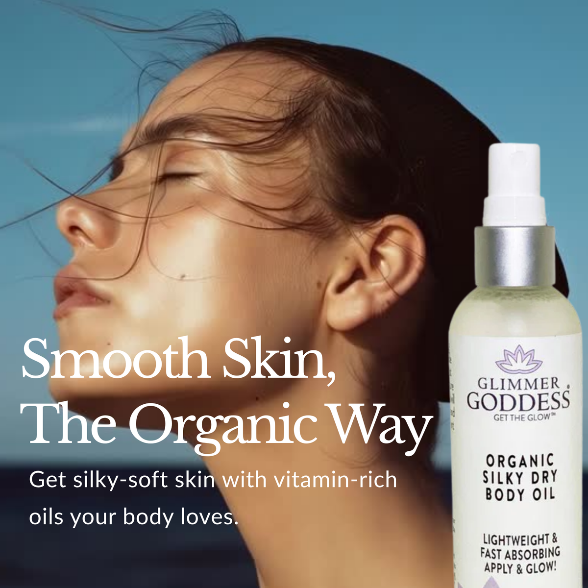 Organic Silky Dry Body Oil – Fast-Absorbing Formula-1