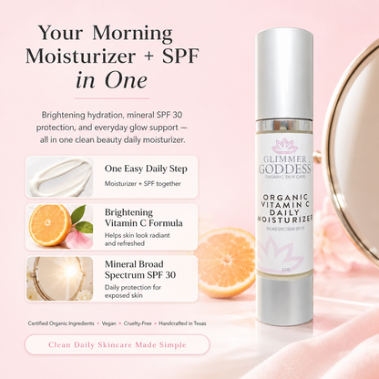 Organic Vitamin C Daily Moisturizer SPF 30 – Brightening Formula-1