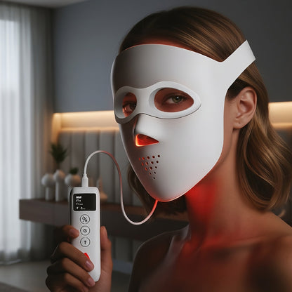 Pursonic 3D Soft-Silicone LED Light Therapy Mask with Smart Controller-2