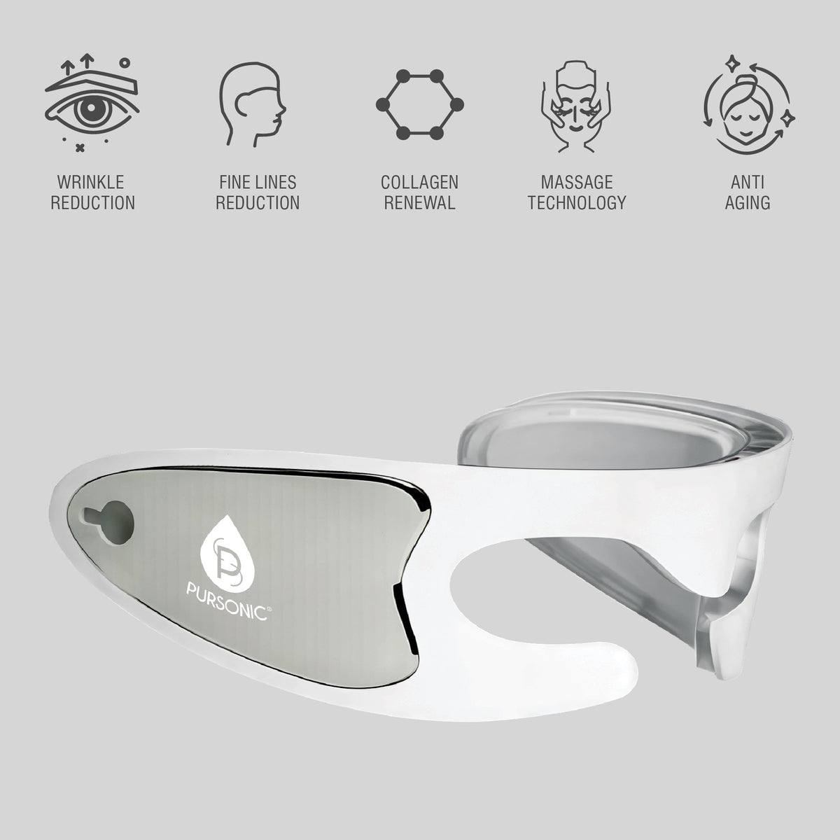 Pursonic LED Light Therapy Advanced Restoration Eye Mask – Anti-Aging, Collagen-Boosting, At-Home Treatment-1