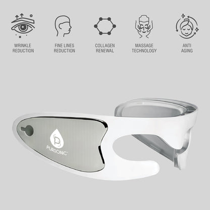 Pursonic LED Light Therapy Advanced Restoration Eye Mask – Anti-Aging, Collagen-Boosting, At-Home Treatment-1