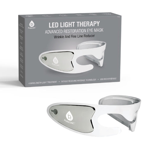 Pursonic LED Light Therapy Advanced Restoration Eye Mask – Anti-Aging, Collagen-Boosting, At-Home Treatment-0