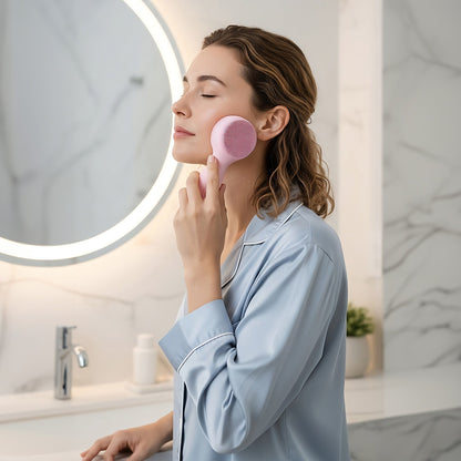 3-in-1 Sonic Facial Cleanser with Heated Jade & 7-Color LED Light Therapy – Pursonic Radiance Device-2
