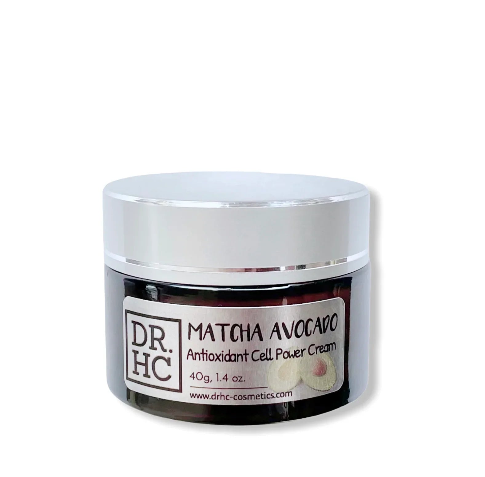 DR.HC Matcha Avocado Antioxidant Cell Power Cream (40g, 1.4oz) (Anti-aging, Skin recovery, Skin toning, Anti-pollution...)-4