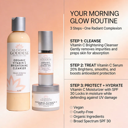 Morning Glow Routine – Vitamin C 3-Step Brightening System-1
