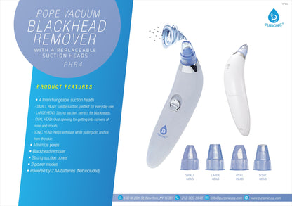 Glow & Clarity Trio: Derma Roller, Precision Dermaplaning Tool, & Pore Vacuum-1