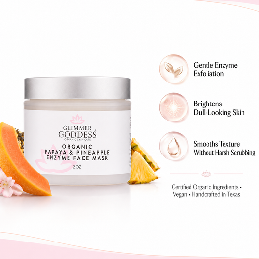Organic Papaya Pineapple Enzyme Face Mask – Gentle Exfoliating Treatment-0