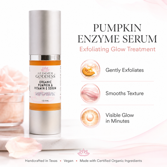 Organic Pumpkin Enzyme Serum – Exfoliating Glow Treatment-0