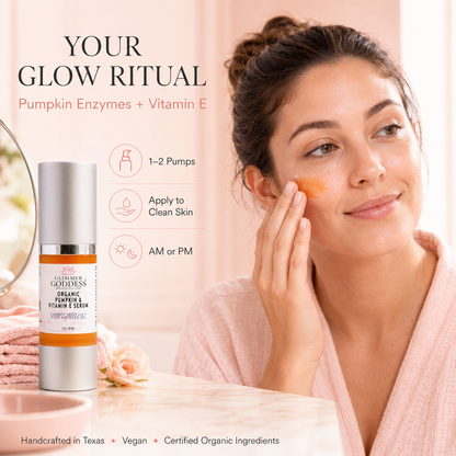 Organic Pumpkin Enzyme Serum – Exfoliating Glow Treatment-1