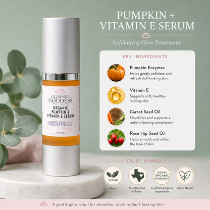 Organic Pumpkin Enzyme Serum – Exfoliating Glow Treatment-3