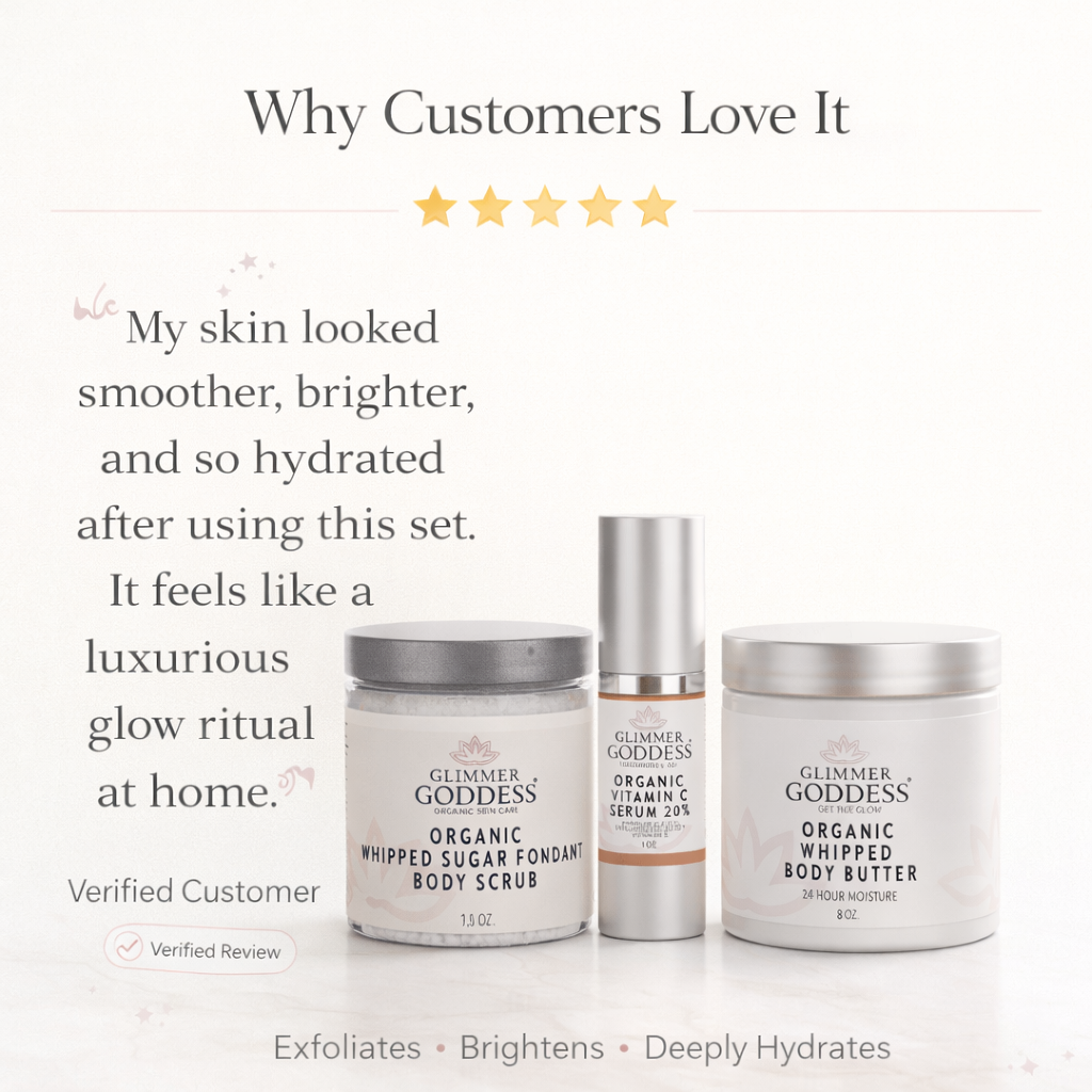 Radiance Glow Organic Skincare Gift Set – Exfoliate, Brighten & Hydrate Naturally-2