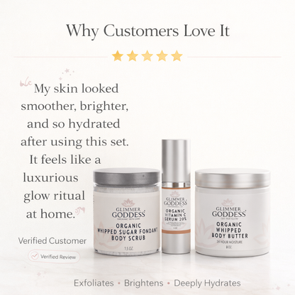 Radiance Glow Organic Skincare Gift Set – Exfoliate, Brighten & Hydrate Naturally-2