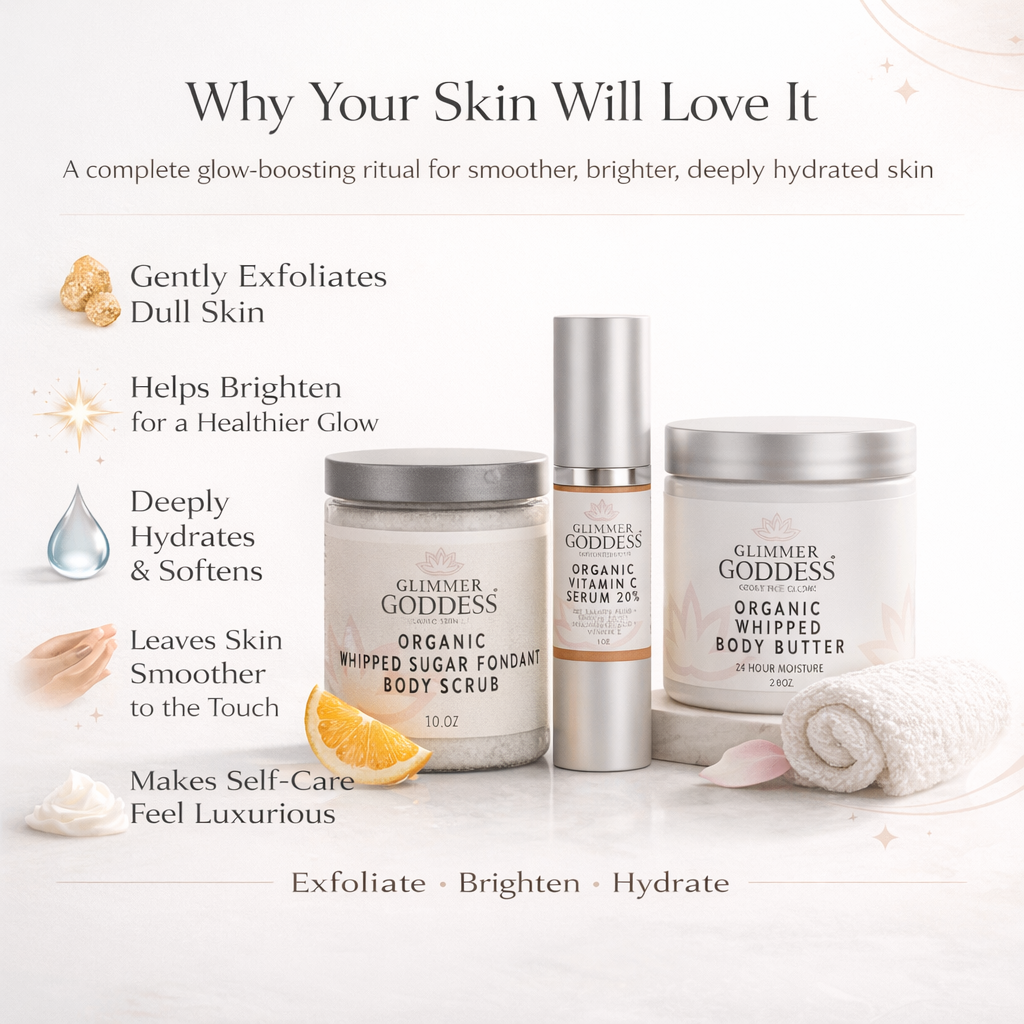 Radiance Glow Organic Skincare Gift Set – Exfoliate, Brighten & Hydrate Naturally-4