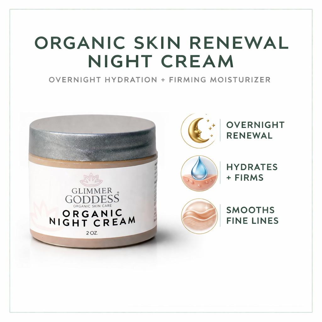 Organic Skin Renewal Night Cream 2 oz – Anti-Aging-1