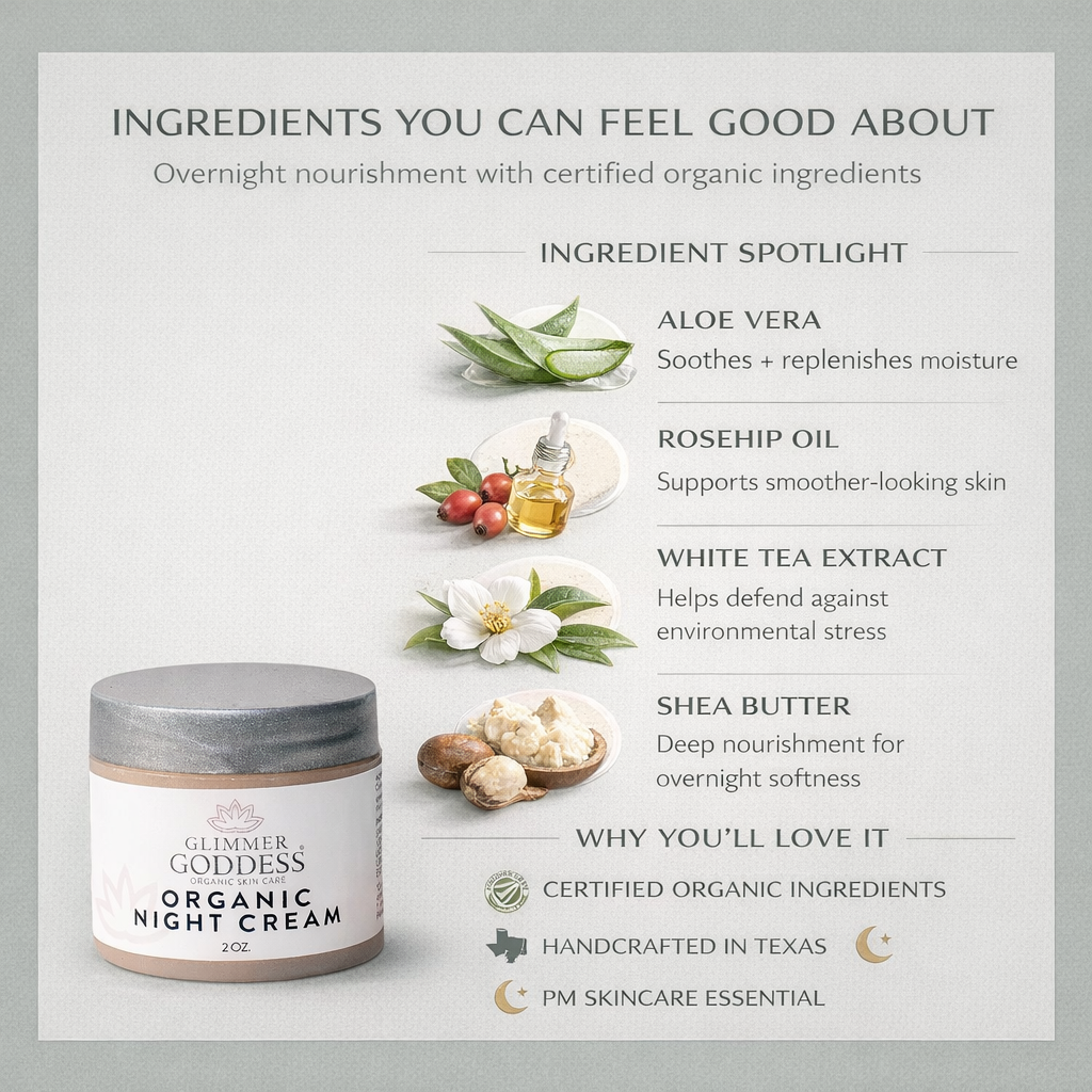Organic Skin Renewal Night Cream 2 oz – Anti-Aging-4