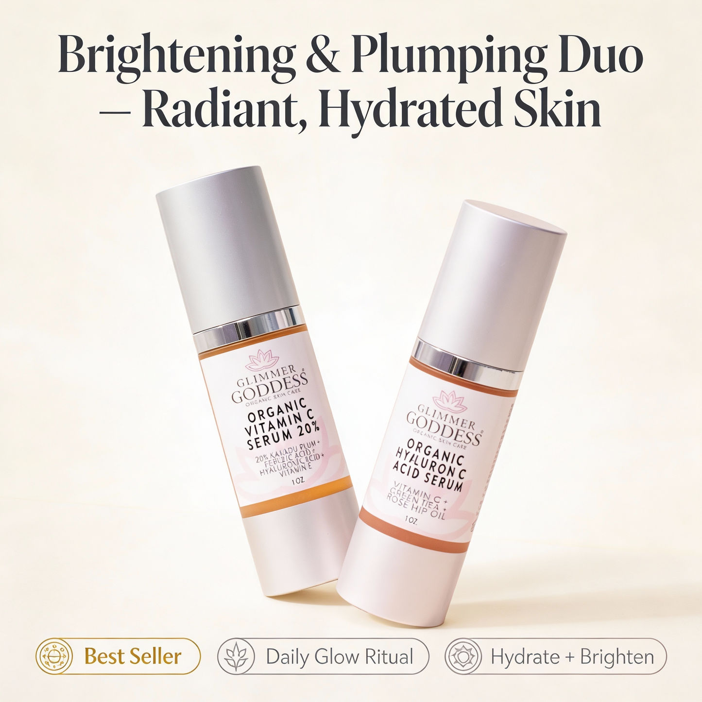 Vitamin C + Hyaluronic Acid Duo – Brightening & Plumping-0