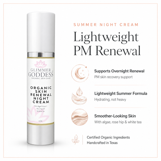 Organic Skin Renewal Night Cream 2 oz – Anti-Aging-0