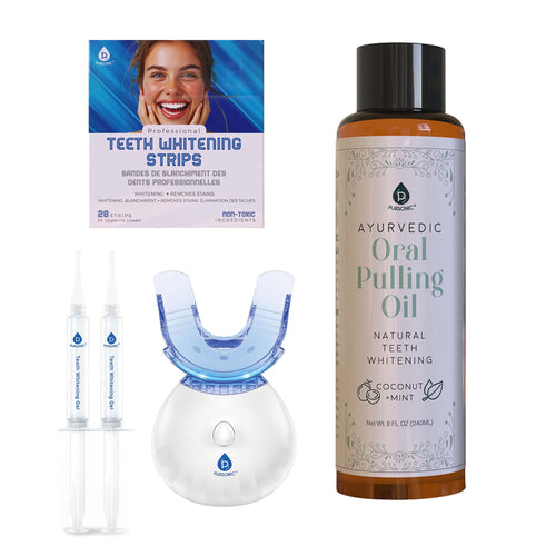 Pursonic Advanced Teeth Whitening & Ayurvedic Oral Care Bundle-0