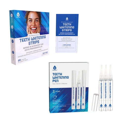 Pursonic Teeth Whitening Essentials Bundle – Whitening Pens + Professional Whitening Strips-0