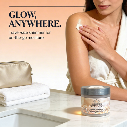 Organic Shimmer Body Butter 2 oz – Travel-2