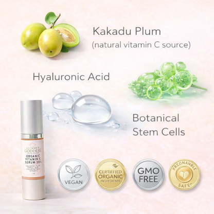 Organic Vitamin C Serum 20% – Brightening Treatment with Hyaluronic & Ferulic Acid-4