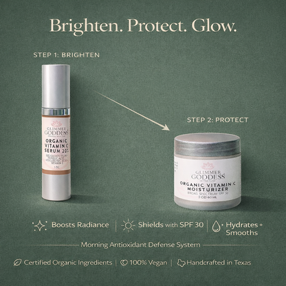 Organic Vitamin C Serum & SPF 30 Moisturizer Duo-4