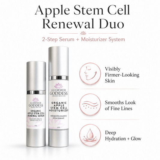 Cellular Renewal Duo – Apple Stem Cell Serum + MoisturizerLotion & Moisturizer