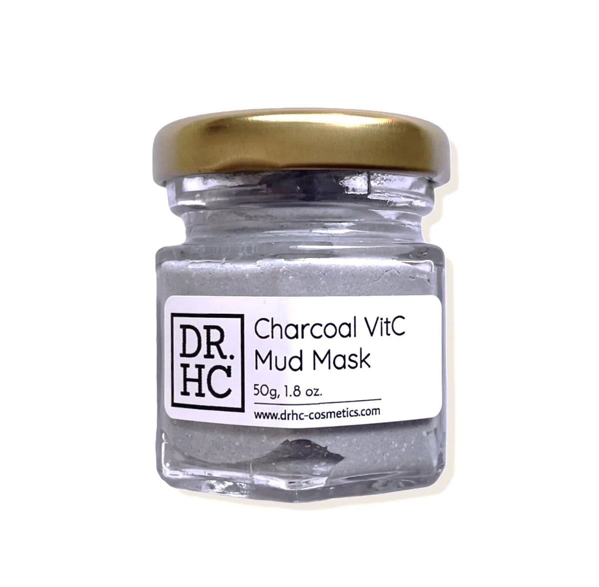 DR.HC Charcoal VitC Mud Mask (60g, 2.1oz) (Exfoliating, Skin brightening, Detoxifying, Pore Shrinking, Anti-black head...)-4