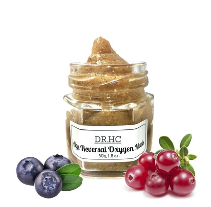 DR.HC Age Reversal Oxygen Mask (60g, 2.1oz) (Exfoliating, Anti-aging, Skin brightening, Anti-blemish, Anti-inflammatory...)-0