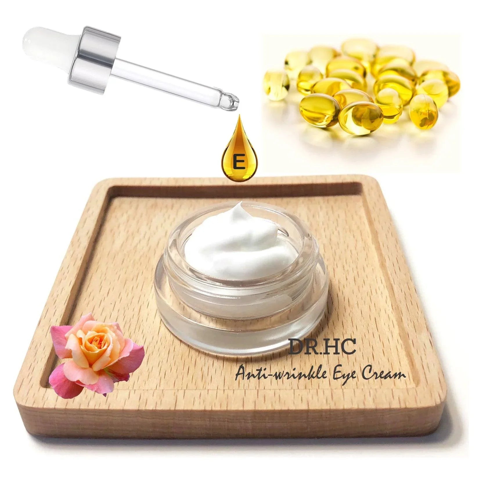 DR.HC Anti-Wrinkle Eye Cream (10g, 0.35oz.) (Anti-wrinkle, Anti-dark circle, Anti-aging, Deep moisturizing...)-4