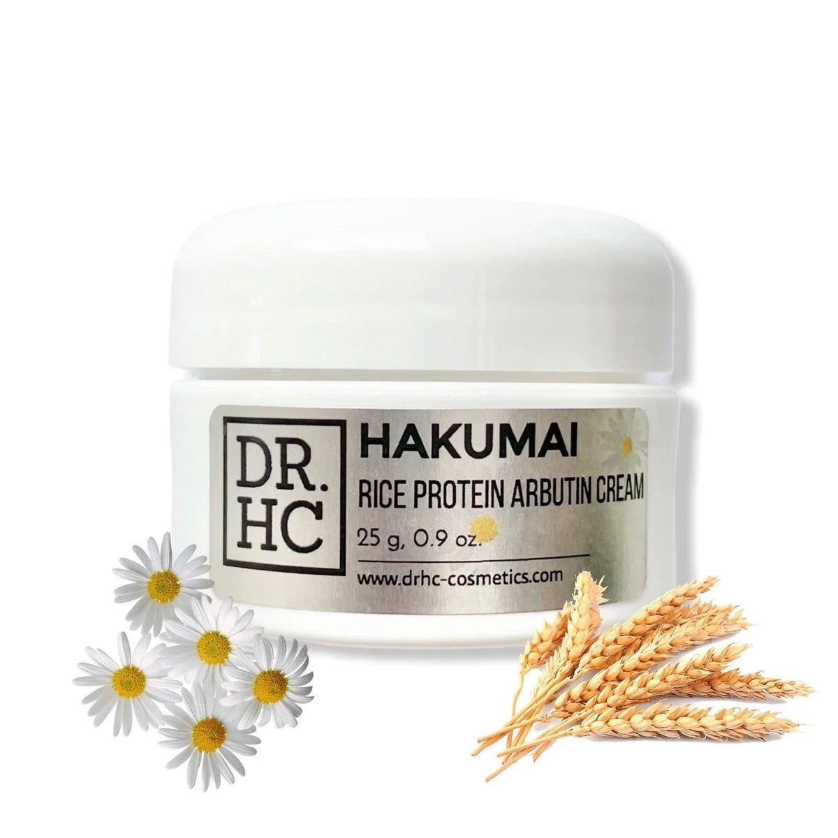 DR.HC Hakumai Rice Protein Arbutin Cream (25~40g, 0.9~1.4oz) (Skin brightening, Anti-acne, Anti-blemish, Anti-aging...)-2