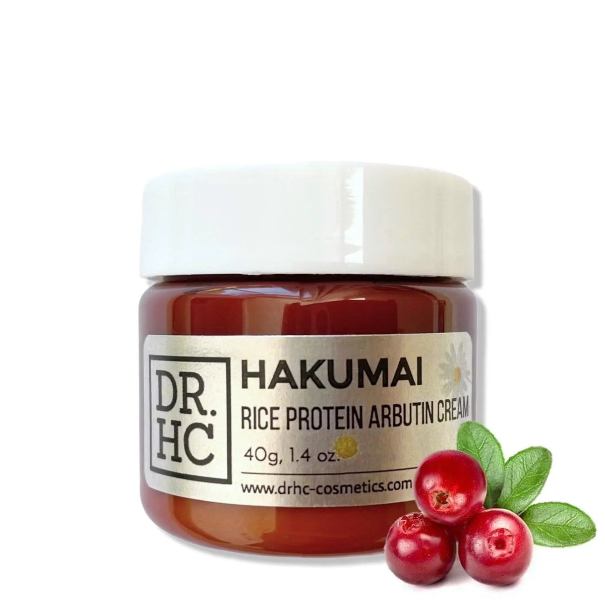 DR.HC Hakumai Rice Protein Arbutin Cream (25~40g, 0.9~1.4oz) (Skin brightening, Anti-acne, Anti-blemish, Anti-aging...)-3