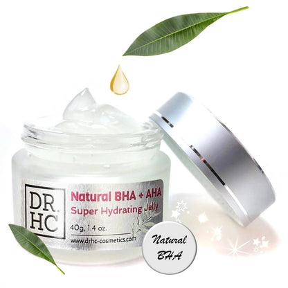 DR.HC Natural BHA + AHA Super Hydrating Jelly (40g, 1.4oz) (Skin brightening, Anti-acne, Anti-blemish, Oil balancing, Anti-aging...)-2