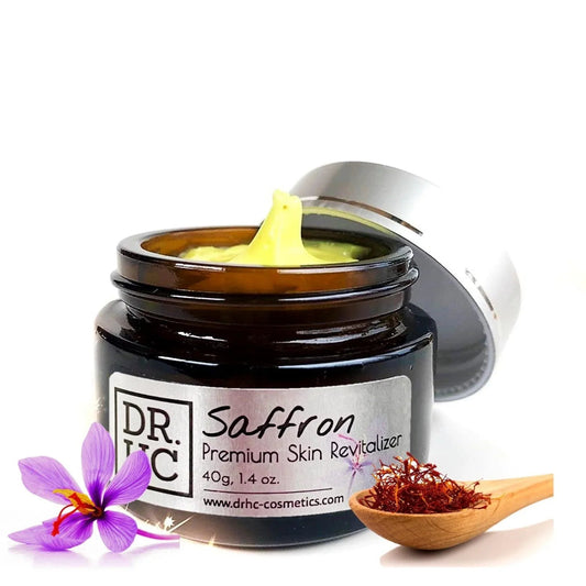 DR.HC Saffron Premium Skin Revitalizer (40g, 1.4oz) (Skin recovery, Anti-scar, Anti-blemish, Skin toning...)-0