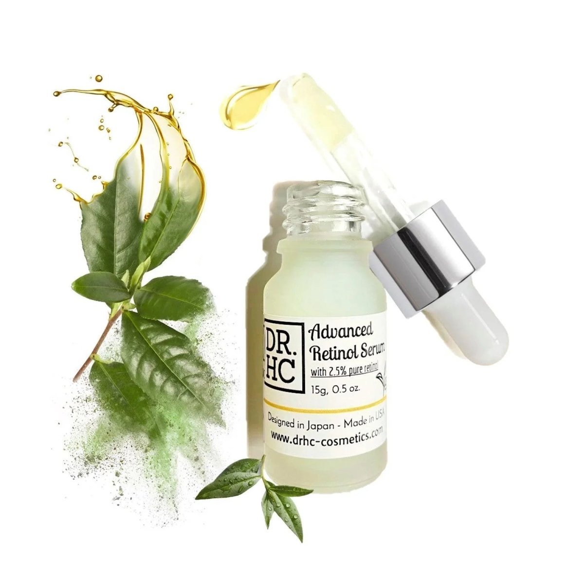 DR.HC Advanced Retinol Serum (15g, 0.5oz.) (2.5% Retinol, Anti-aging, Anti-acne, Skin brightening, Skin recovery...)Serum
