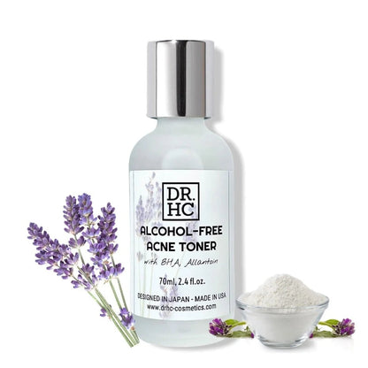 DR.HC Alcohol-Free Acne Toner (70ml, 2.4fl.oz.) (Acne Treatment, Anti-Scar, Anti-pigmentation, Skin recovery...)Toner