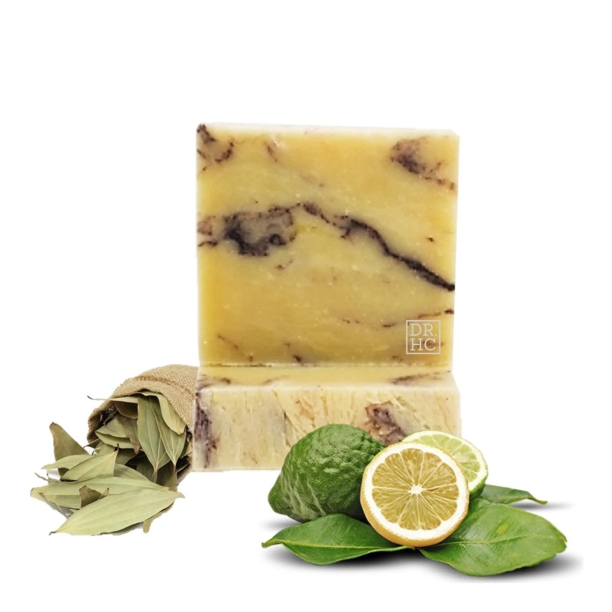 DR.HC All-Natural Skincare Face Soap - Bergamot Bliss (110g, 3.8oz.) (Anti-acne, Skin brightening, Oil balancing, Anti-aging...)Face Soap Bar