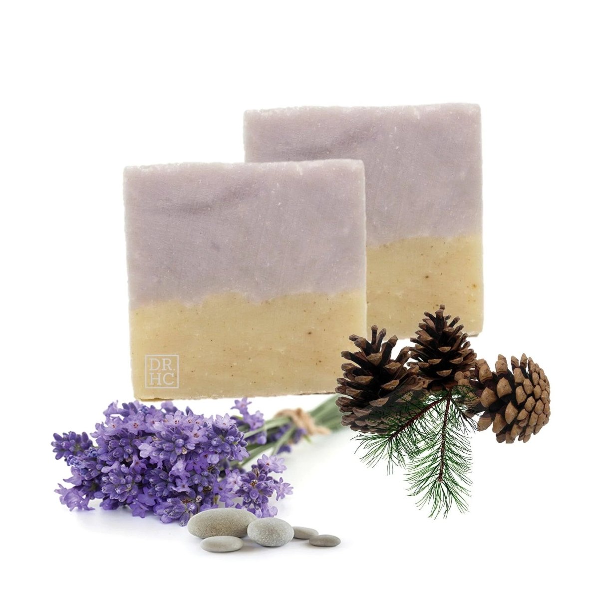 DR.HC All-Natural Skincare Face Soap - Deep Into The Forest (110g, 3.8oz.) (Skin recovery, Anti-scar, Anti-acne, Anti-aging...)Face Soap Bar